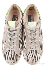 Superstar Zebra Pony Hair Sneakers