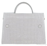 Diorever Grey Crocodile Medium Bag