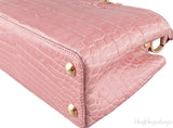 Capucines Vieux Rose Crocodile BB