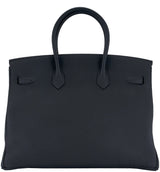 Birkin 35 Black Togo GHW