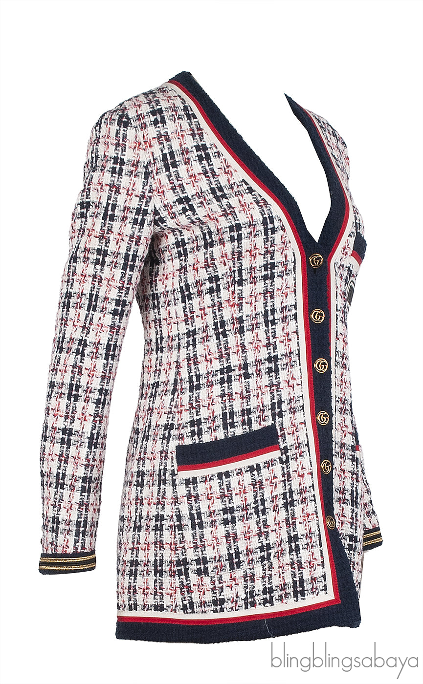 Gucci Tweed Blazer