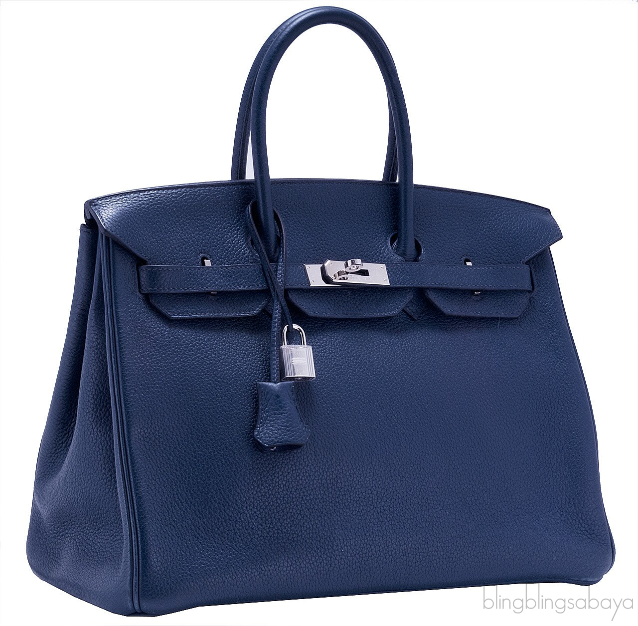 Birkin 35 Blue Abysse Togo