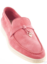 Summer Charms Walk Pinkish Red Loafers