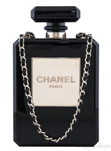 Black Plexiglass Perfume Bottle Bag