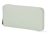 Hermes Vert Fizz Silk\'In Classique Long Wallet