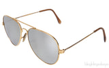 Gold 12/6100 Aviator Sunglasses