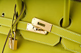 Birkin 35 Lime Swift