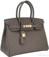 Birkin 30 Taupe Togo GHW