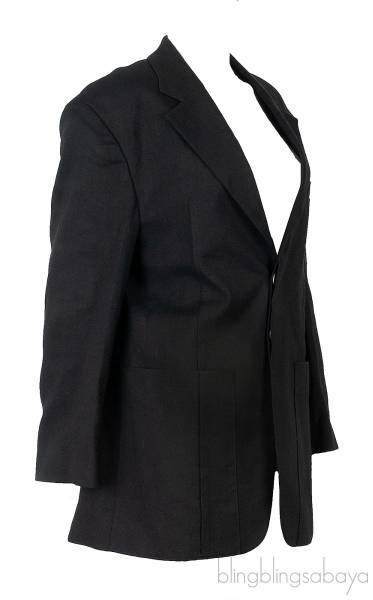 Black La Veste D\'Homme Oversized Blazer