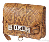Proenza Schouler PS11 Python Amber Clutch Bag