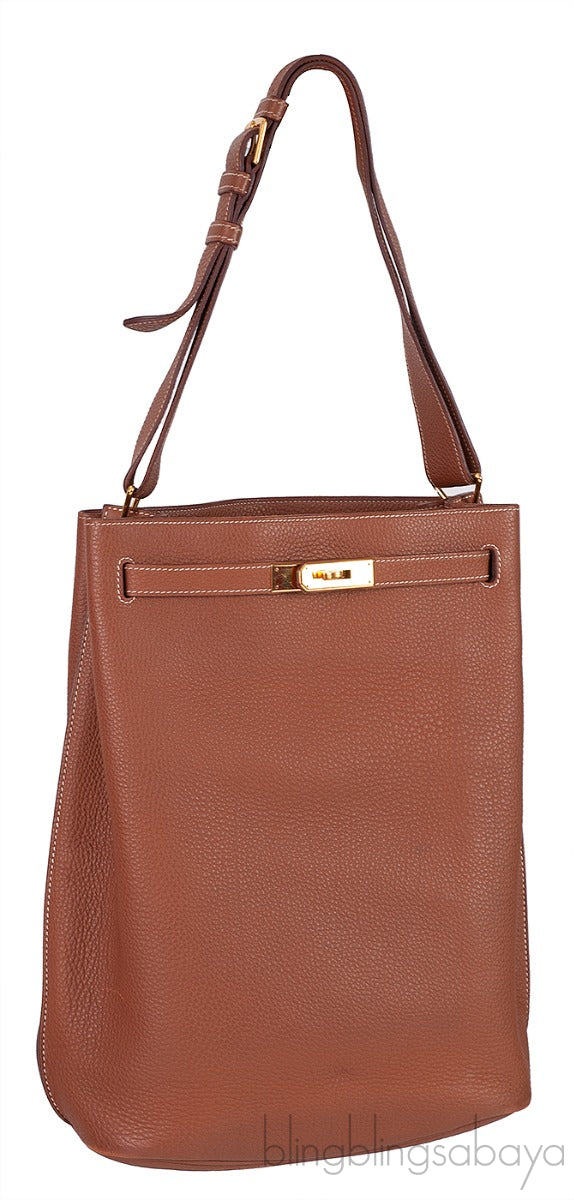 So Kelly 26 Gold Taurillon Clemence GHW
