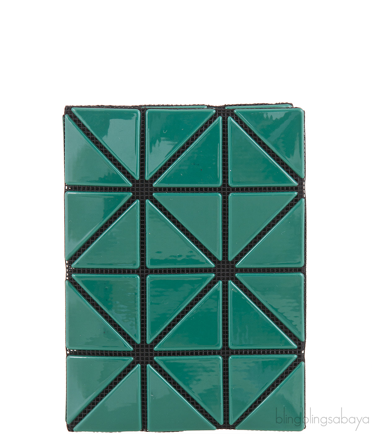 Emerald Geometric Card Holder