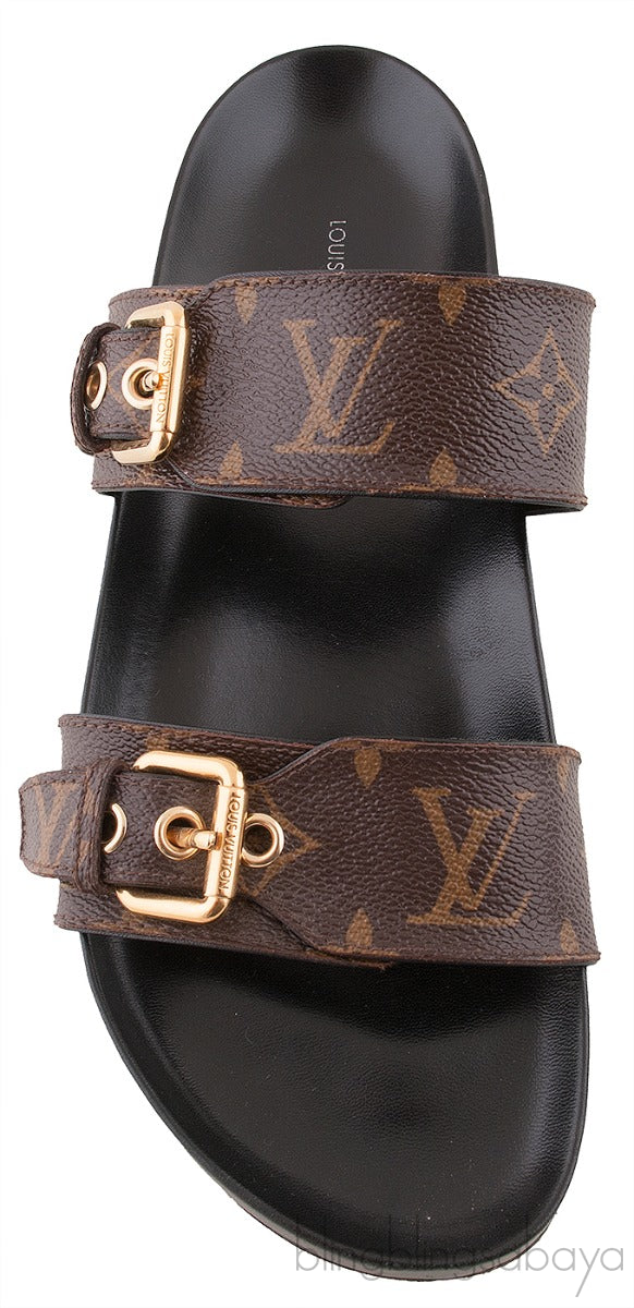 Monogram Bom Dia Flat Mule