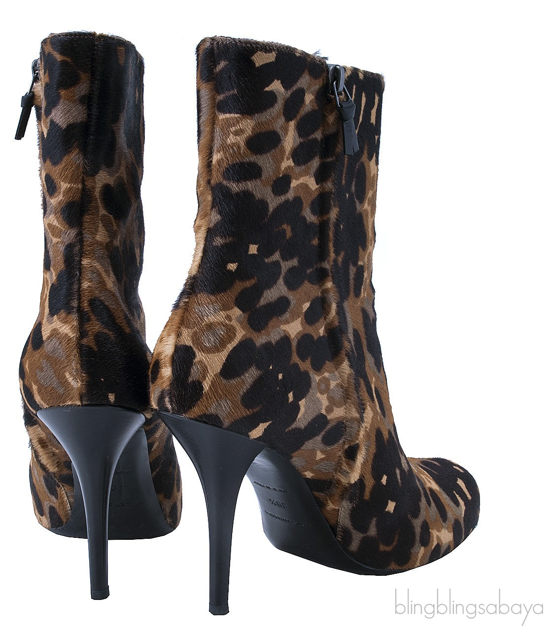 Animal Print Ankle Boots