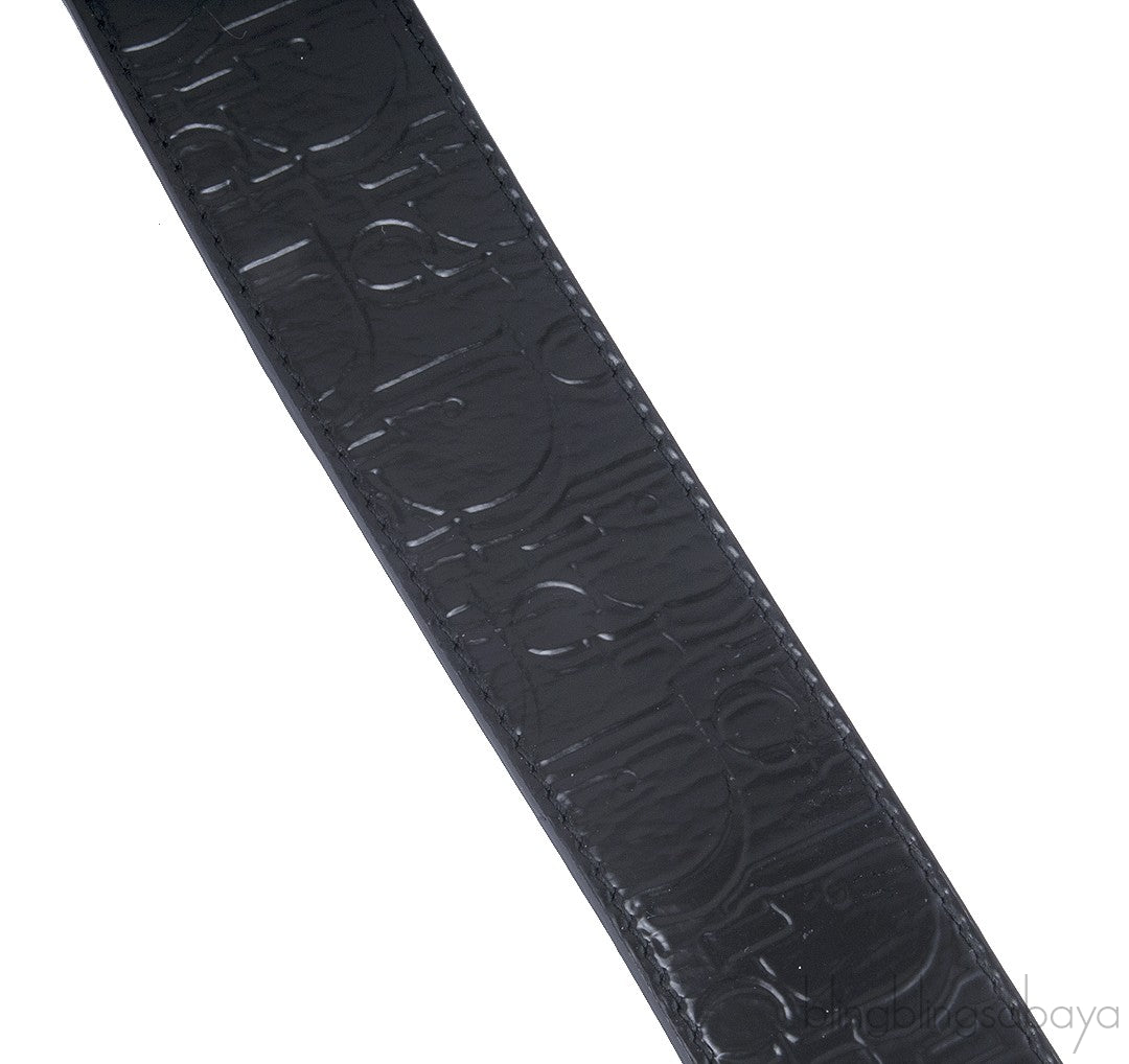 Black Patent Dior Belt