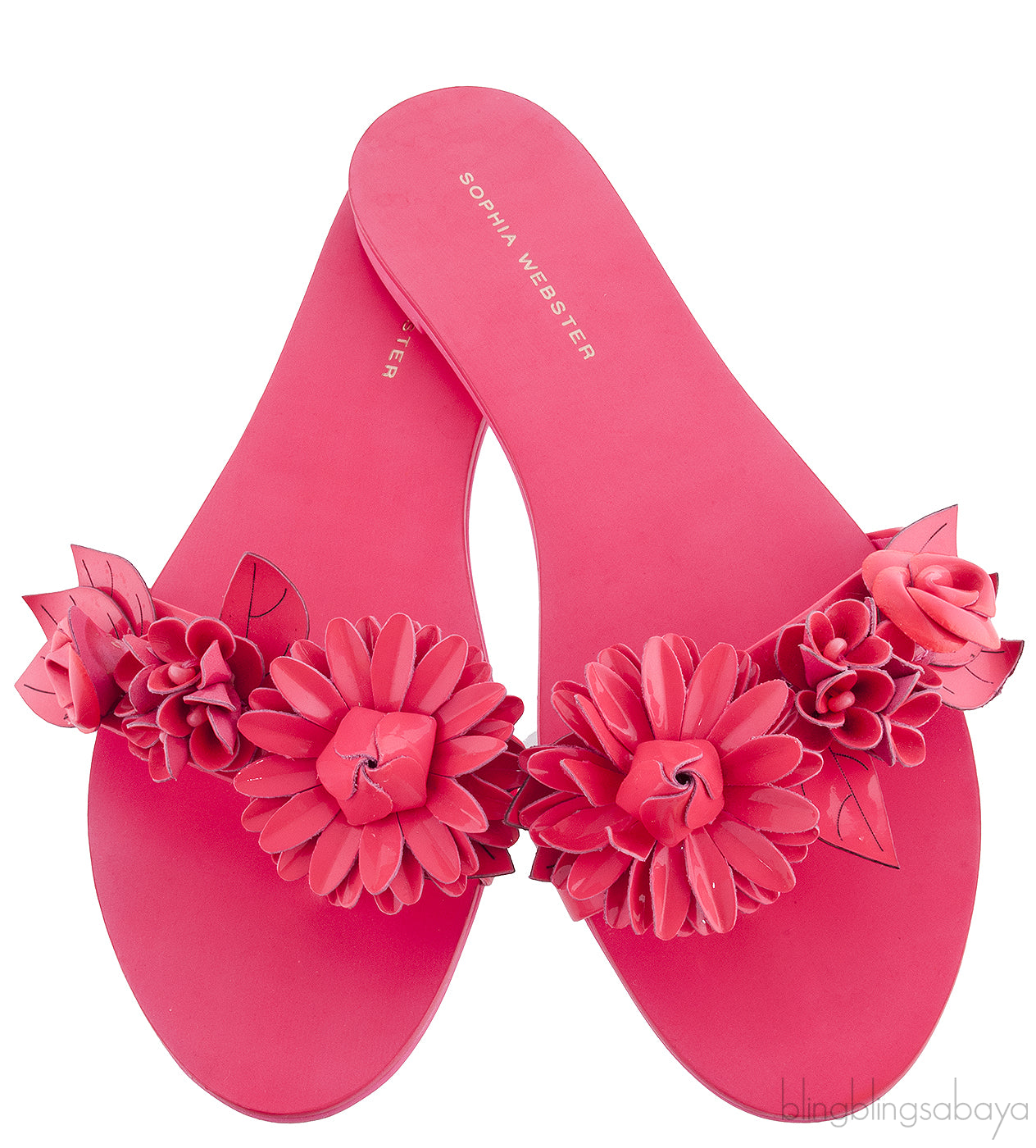 Lilico Appliquéd Patent Leather Sandals