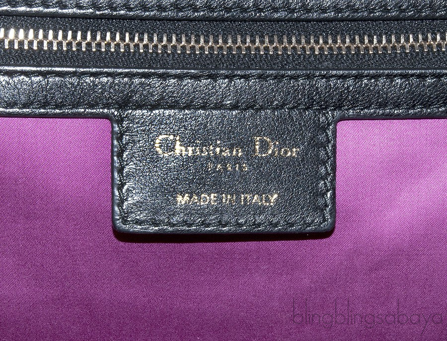 Black Quilted Leather Shoulder Bag