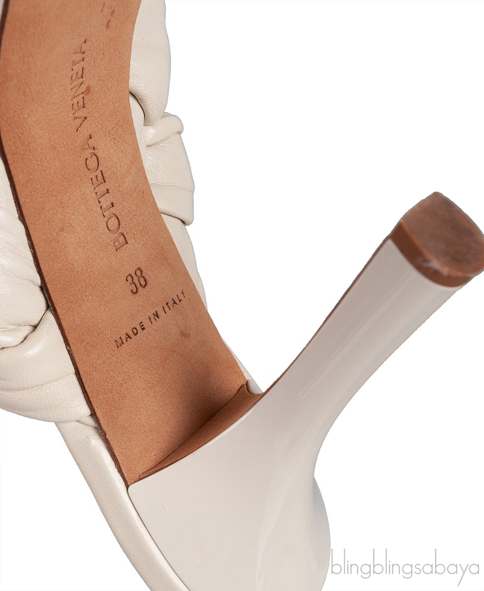 Bottega Veneta The Board Platform Off-White Mule