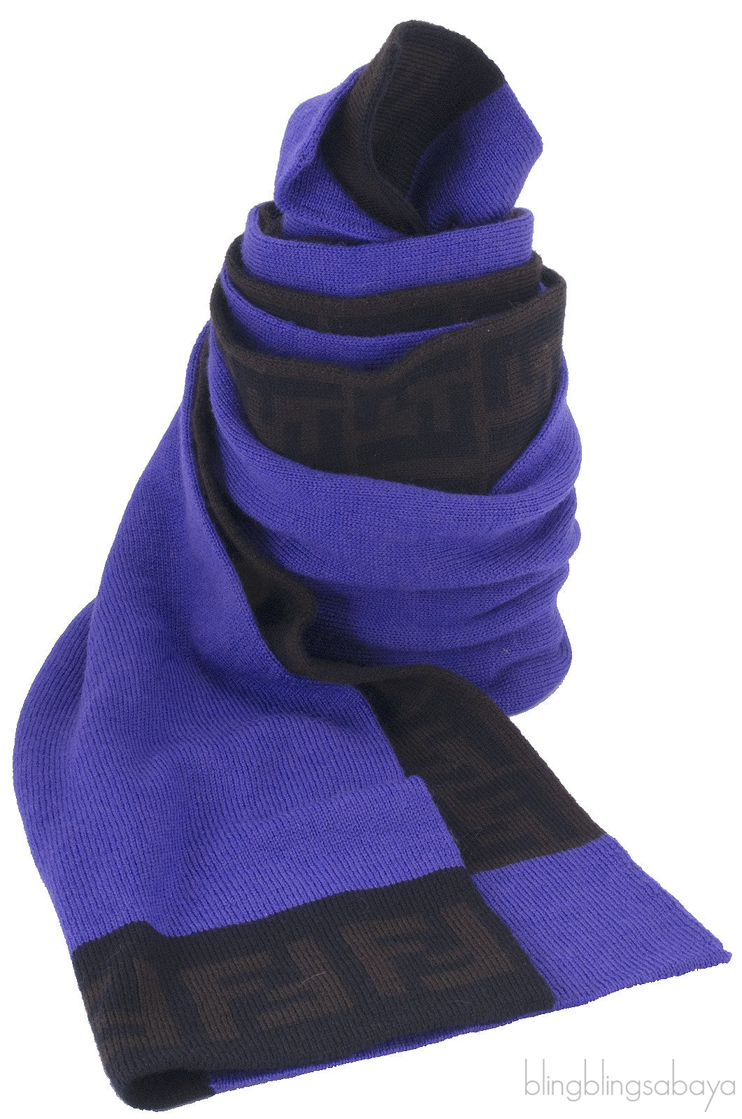 Fendi FF Wool Long Scarf & Gloves