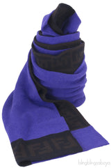 Fendi FF Wool Long Scarf & Gloves