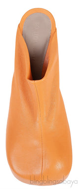 Bottega Veneta Brown Orange Mules & Clogs