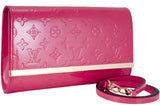 Ana Vernis Pochette Chain Clutch Bag