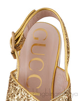 Peggy Glitter Platform Sandals