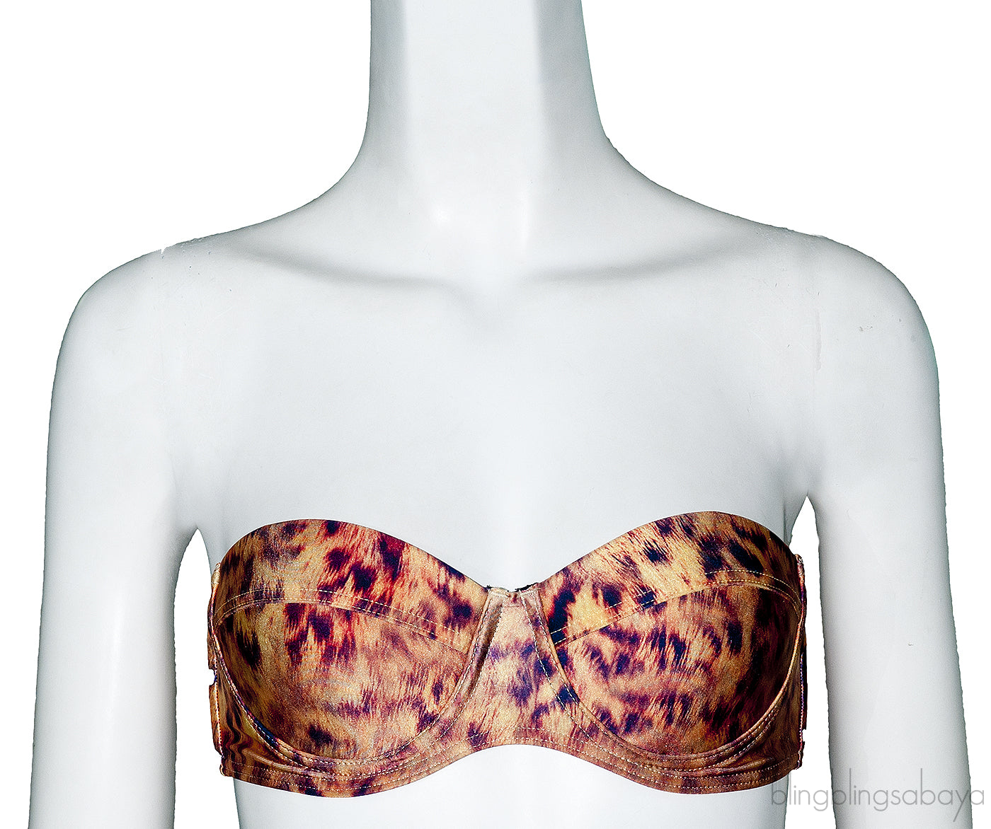 Tiger Print Bikini & Top