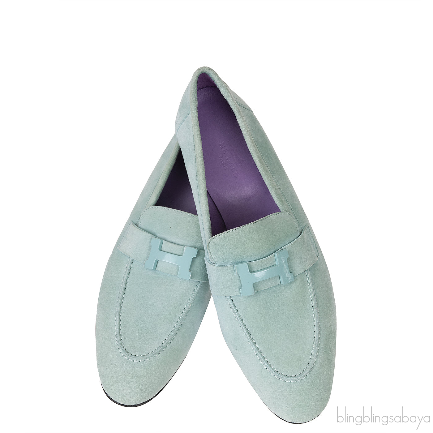 Paris Loafer Suede Vert Embrun Loafer Shoes