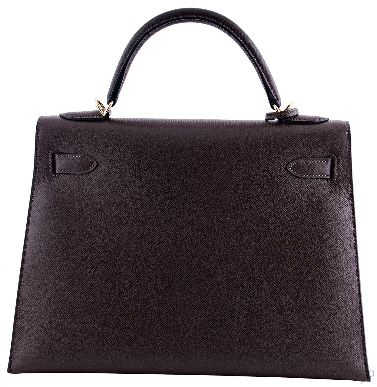 Kelly 32 Choco Sellier Epsom