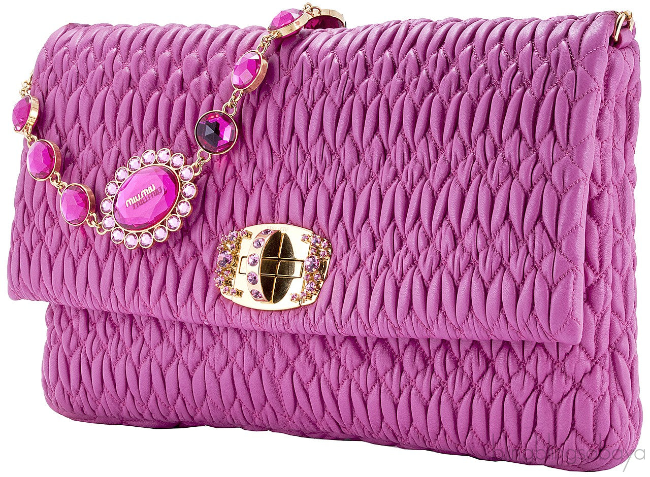 Cloquet Pink Stage Clutch Bag