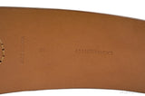 Equestrian-Bit Vachetta Belt