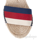 Lilibeth Web Espadrille Wedges