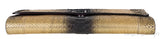 Gold & Black Python Clutch