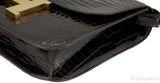 Vintage Constance Brown Crocodile