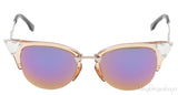 Fendi FF0041/s Peach Cat Eye Sunglasses