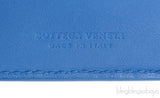 Bottega Veneta Blue Intrecciato Bi-fold Wallet