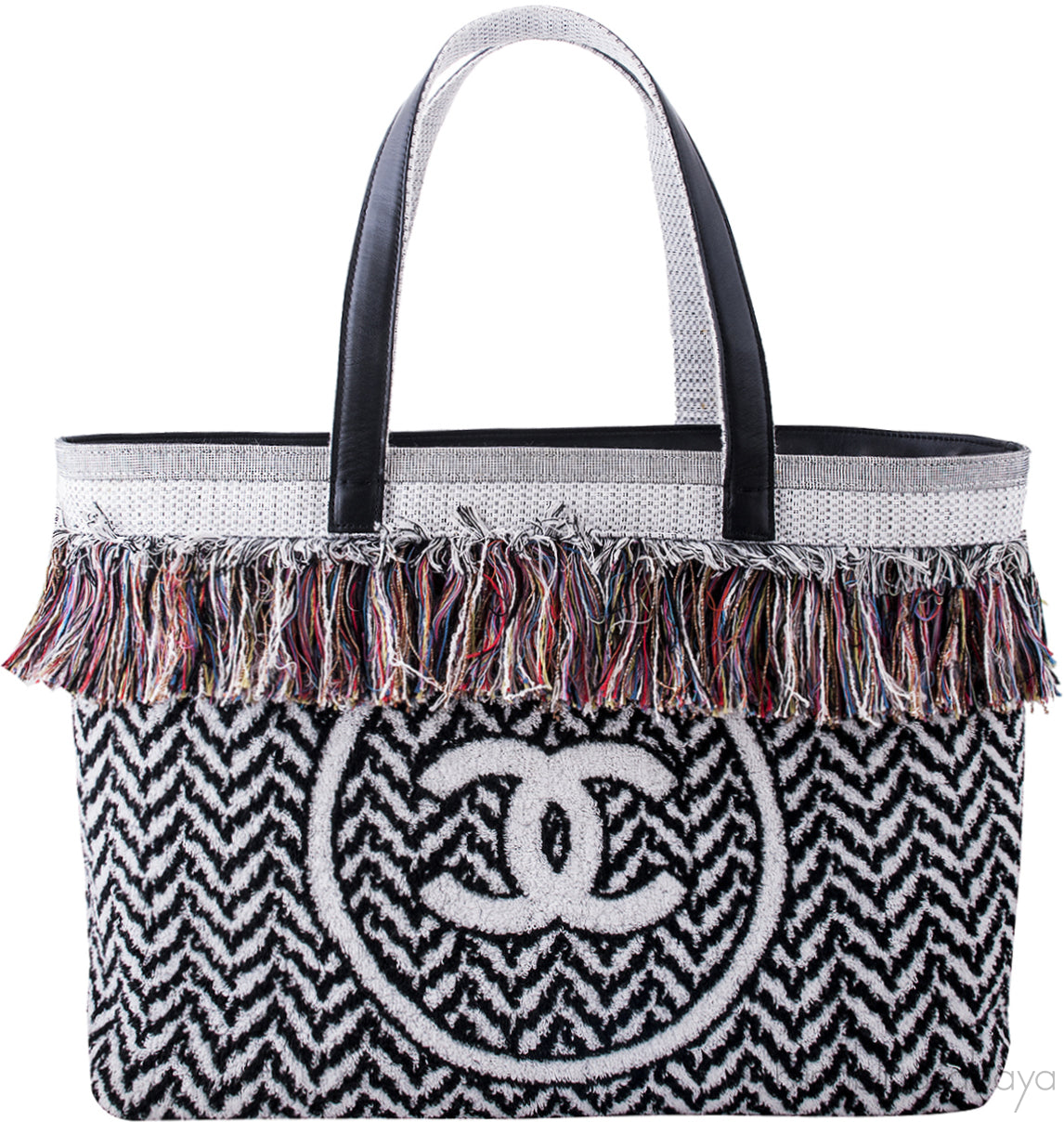 Large CC Beach Tote Bag