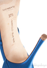 Lala Blue Crystal Heels