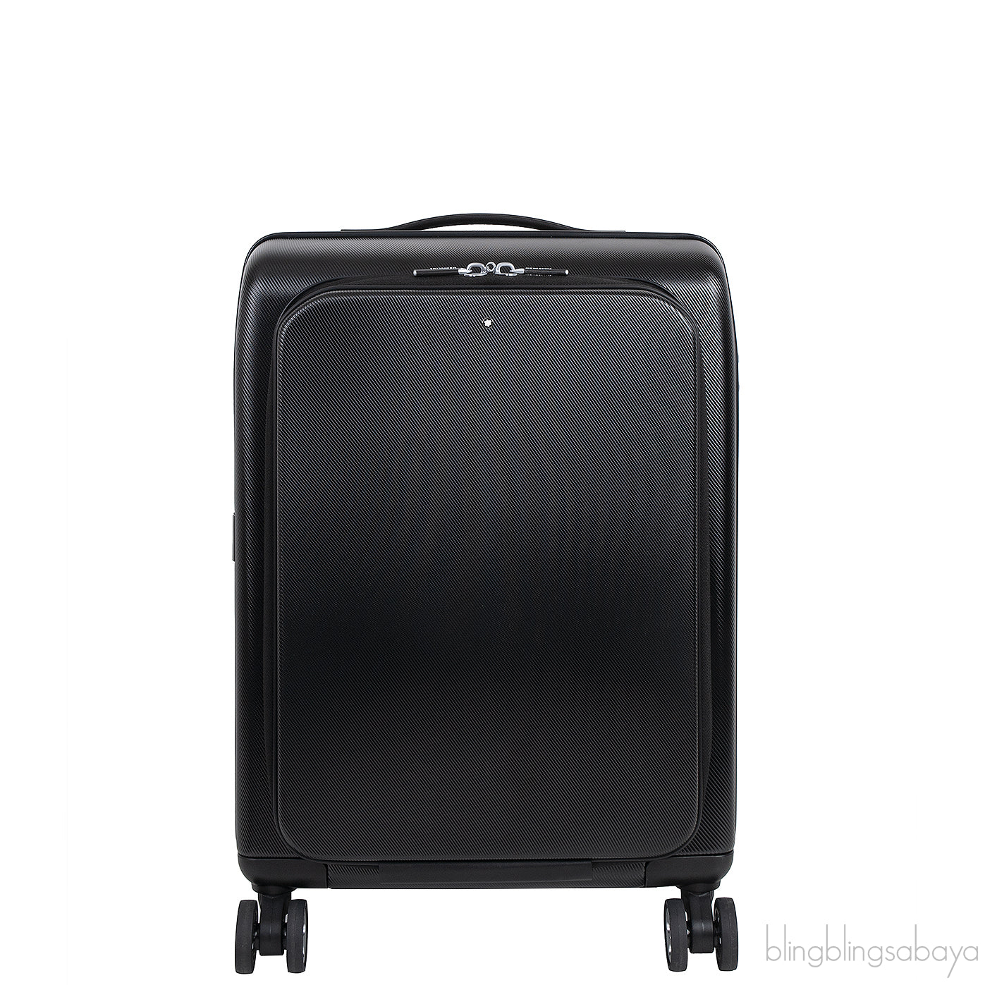 Montblanc Black Nightflight Trolley Luggage Bag