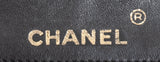 Vintage Black Patent Crocodile Medium Double Flap Bag GHW