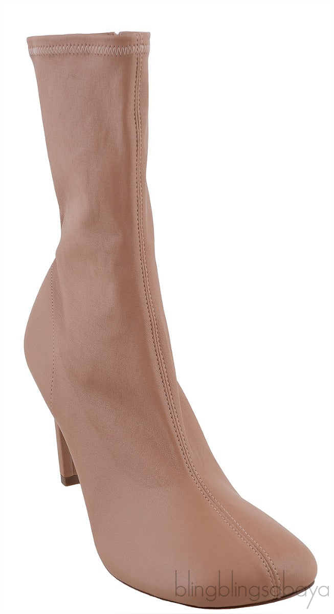 Nude Ankle Heels