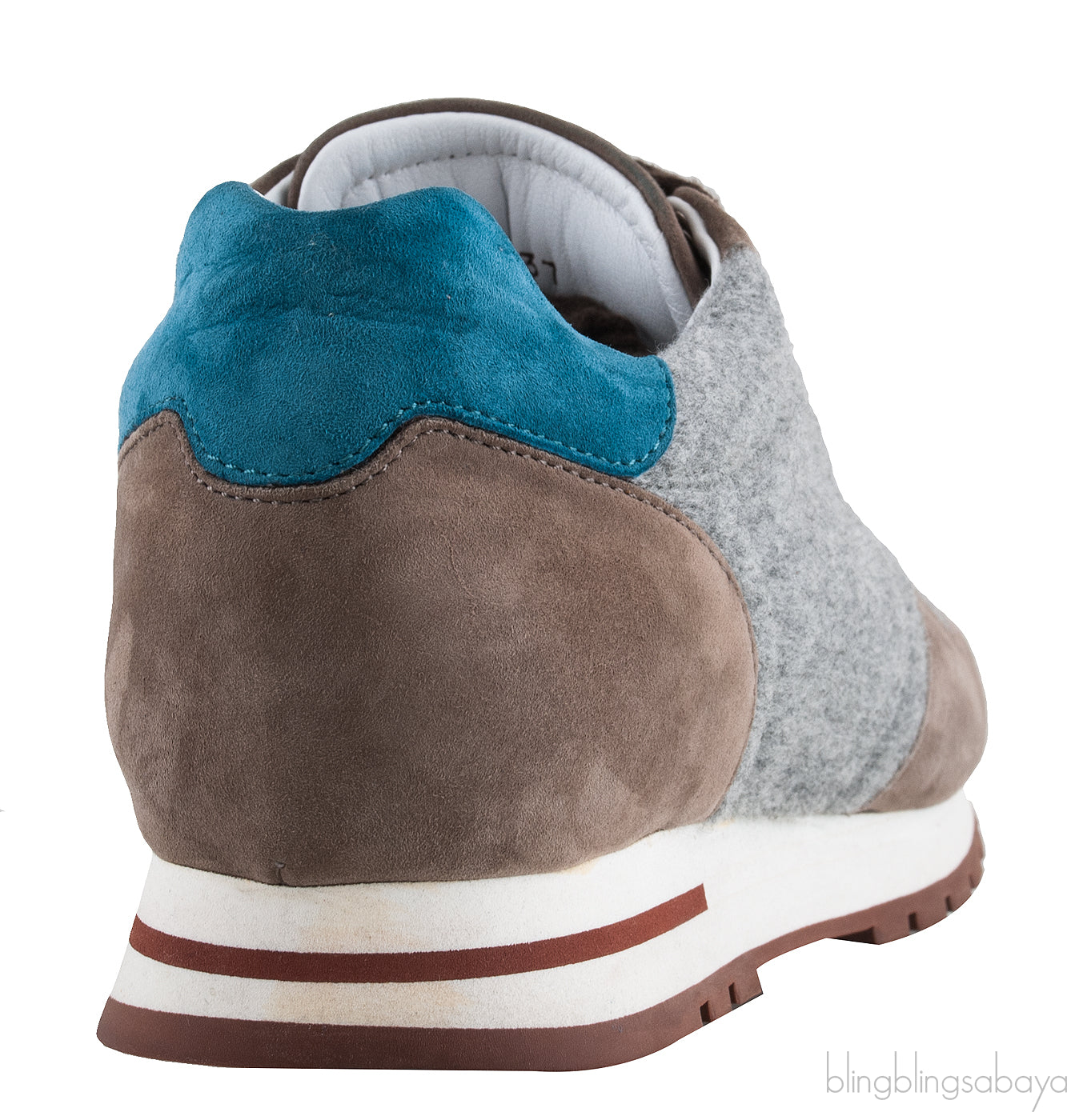 My Wind Cashmere & Suede Sneaker