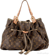 Irene Monogram Canvas Tote