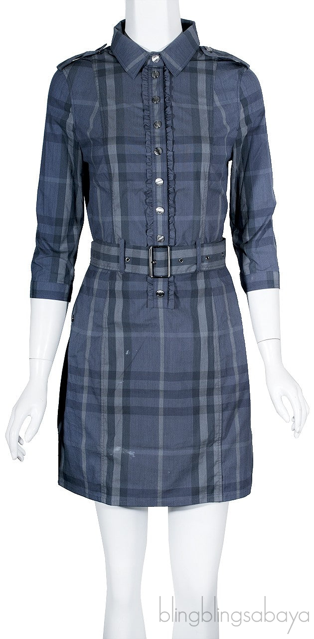 Checkered Safari Dress