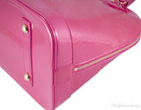 Alma GM Pink Monogram Vernis