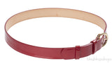Louis Vuitton Monogram Vernis Red Belt