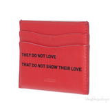 Red Card Holder