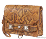 Proenza Schouler PS11 Python Amber Clutch Bag
