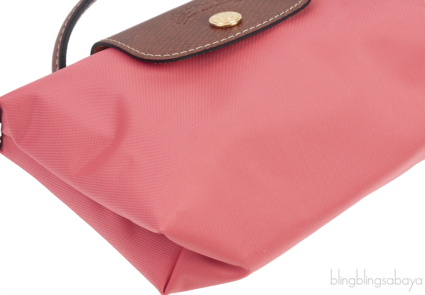 Le Pliage Coral Original Pouch with Handle